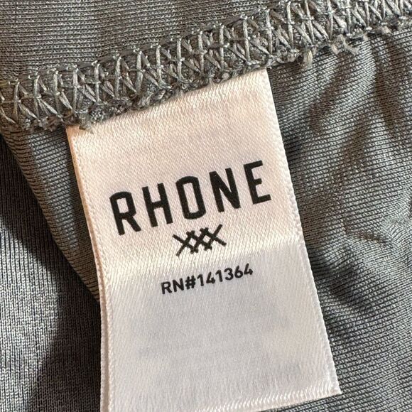 Rhone Pullover Mens Size XXL Gramercy Tech Snap Polartec Waffle Gray Quilted New - Picture 11 of 12